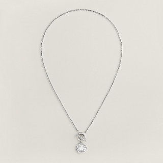 【美しい】HERMES Collier Hermes Ex-Libris, moyen modele Hermès Ex-Libris necklace, medium model | Hermès USA